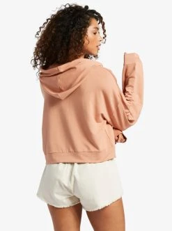 Roxy Womens Sweatshirt Surfing By Daylight Lounge Hoodie -ANINE BING Shop arjft04143 roxy w ckl0 bck1