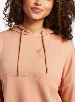 Roxy Womens Sweatshirt Surfing By Daylight Lounge Hoodie -ANINE BING Shop arjft04143 roxy w ckl0 frt3