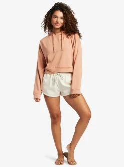 Roxy Womens Sweatshirt Surfing By Daylight Lounge Hoodie -ANINE BING Shop arjft04143 roxy w ckl0 frt9