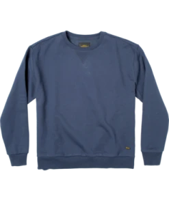 RVCA Mens Sweatshirt Reynold Crew 9 RVCA Mens Sweatshirt Reynold Crew -ANINE BING Shop avyft00296 rvca f nvy frt1