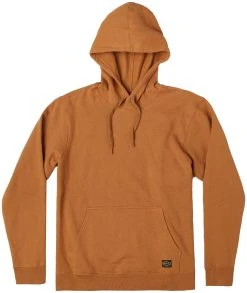 RVCA Mens Sweatshirt Americana Pullover Hoodie -ANINE BING Shop avyft00309 rvca f cml frt1