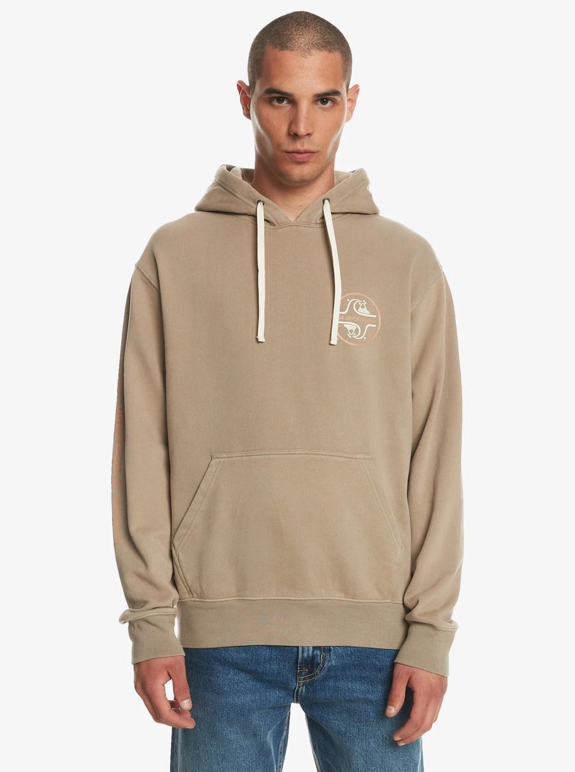 Quiksilver Mens Sweatshirt Sweet As Slab Hoodie 10 Quiksilver Mens Sweatshirt Sweet As Slab Hoodie - Image 8