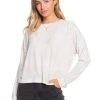 Roxy Womens Sweatshirt Current Mood Cozy Top