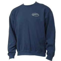 Hansen Mens Sweatshirt Original Logo Crew -ANINE BING Shop hansen sweatshirt original logo pacific blue