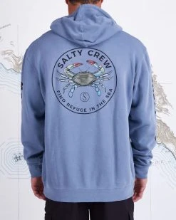 Salty Crew Mens Sweatshirt Blue Crabber Hood Fleece 15 Salty Crew Mens Sweatshirt Blue Crabber Hood Fleece -ANINE BING Shop kmXhwsCw 750x 95451117 3e37 4fe6 9a1a a1a9cb19cf0b