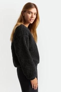 Brixton Womens Sweatshirt Cloud Sherpa Crew -ANINE BING Shop py2loqktv0mwwa6or1hr