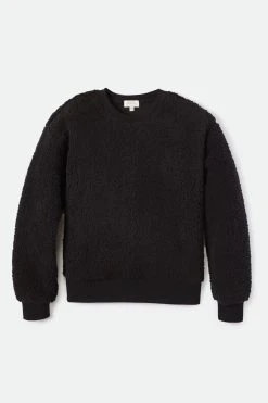 Brixton Womens Sweatshirt Cloud Sherpa Crew -ANINE BING Shop rrdsng56jbs9aszqdbyx