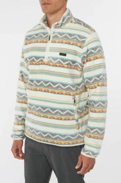 Oneill Mens Sweatshirt Trvlr Conway Fleece -ANINE BING Shop trvlrconway FA2110108 kha2 3 120