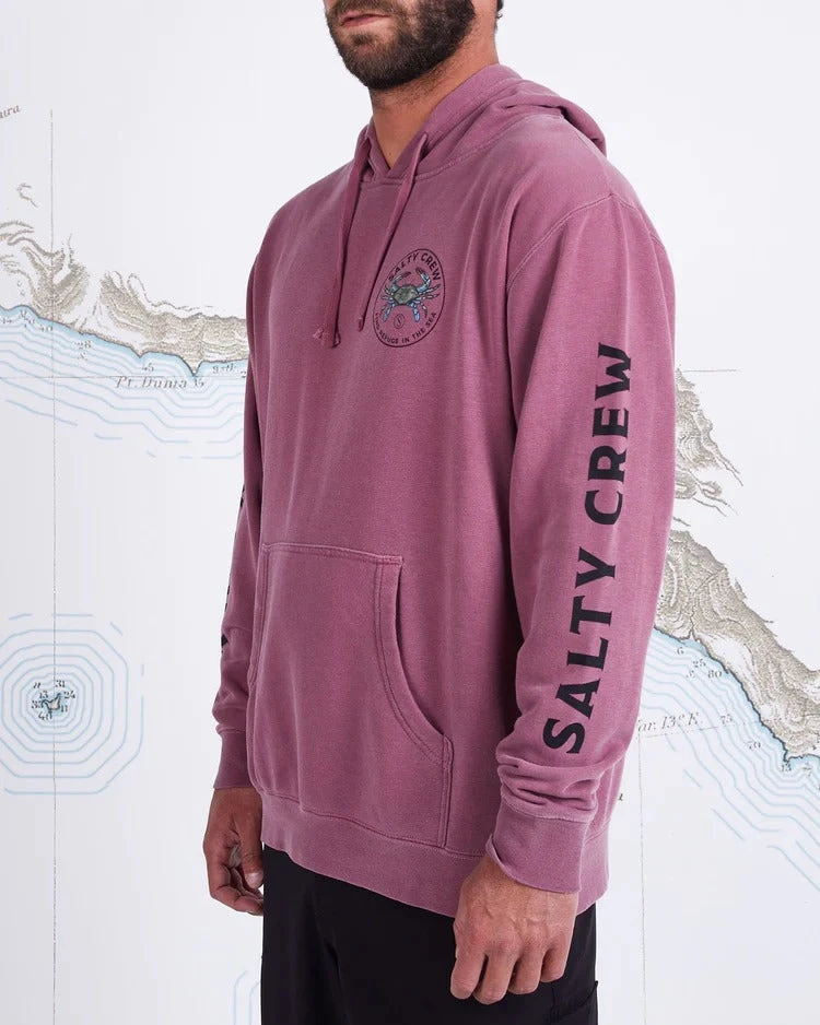Salty Crew Mens Sweatshirt Blue Crabber Hood Fleece 4 Salty Crew Mens Sweatshirt Blue Crabber Hood Fleece - Image 2
